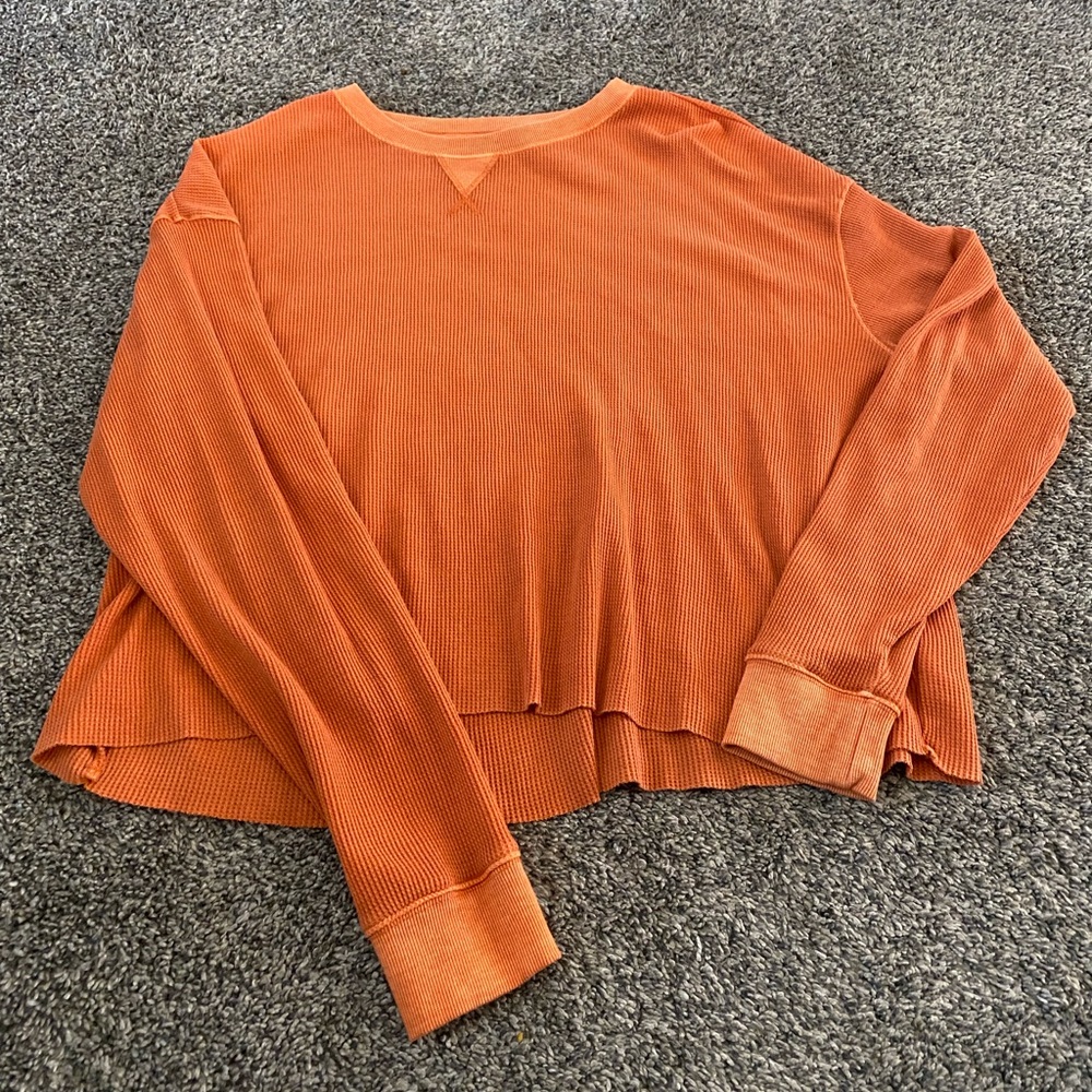 Waffle Knit Long sleeve